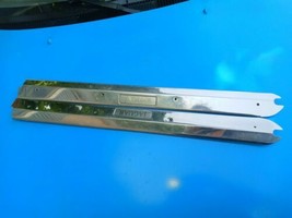 OEM 1986 1987 Jaguar XJ6 Set Door Kick Sill Plates, scuff moulding - $50.39