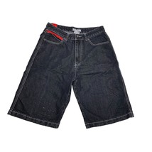 Most Ofcl Seven Mens Size 34 Shorts Black Denim Jeans Classic Fit SHorts... - £12.38 GBP