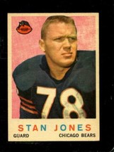 1959 Topps #96 Stan Jones Vg+ Bears Hof Nicely Centered *X85952 - £3.90 GBP