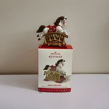 SANTA CERTIFIED Toy Rocking Horse Keepsake Ornament by Hallmark - $183.68 MXN