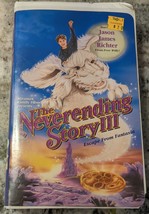 The Neverending Story 3: Escape From Fantasia (VHS, 1997) Clamshell, Tested - £7.77 GBP