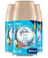 (3) Glade Automatic Spray Refill Air Freshener for Home and Bathroom Aqu... - $19.74