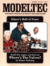 MODELTEC Magazine Oct 1991 Railroading Machinist Projects Una-Flow Steam... - $9.89