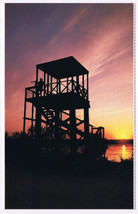 Postcard Sanibel Florida Tower At Sunset Ding Darling National Wildlife Refuge - £2.73 GBP