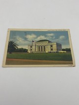 Vtg Lithograph Postcard Port Arthur Texas Courthouse 1937 Linen - £10.24 GBP