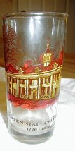 Bicentennial Drinking Glass Tumbler Clear 1776 - 1976 American History - $10.00