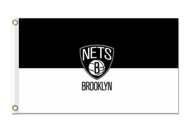 Brooklyn Nets Flag 3x5ft Banner Polyester Basketball nets002 - $20.00