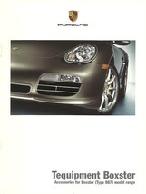 2007/2008 Porsche BOXSTER Tequipment parts accessories brochure catalog ... - £7.84 GBP
