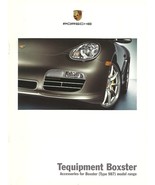 2007/2008 Porsche BOXSTER Tequipment parts accessories brochure catalog ... - £7.84 GBP