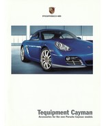 2009/2010 Porsche CAYMAN Tequipment parts accessories brochure catalog U... - £7.84 GBP
