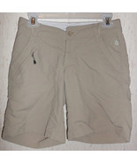 EXCELLENT WOMENS THE NORTH FACE DUNE BEIGE SHORTS   SIZE 0 - €21,54 EUR