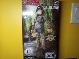Click N&#39; Play 12&quot; Navy Seals Special Ops Action Figure- New - £18.51 GBP