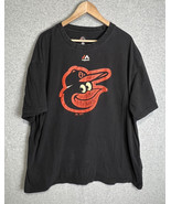 Orioles Baseball T-Shirt Mens XXXL 3XL Majestic MLB Tee READ - £10.15 GBP
