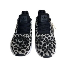 Adidas Swift Run Women&#39;s Sizes Leopard Animal Print Black White BD7962 Sz 7 - £55.28 GBP