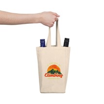Stylish Double Wine Tote Bag for Adventure-Loving Ladies, with Stunning ... - $31.93