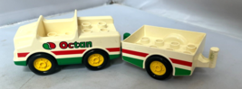 1994 Lego Duplo #2621 Motorbike Transporter Octan Car -Trailer *Rare*Vintage* - £14.96 GBP