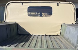 NEW Military Humvee Removable Canvas Rear Curtain Seals Tight Black - £553.97 GBP