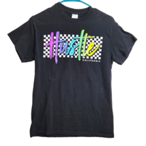 Hustle California Checkered Graphic SZ S Shirt Cali USED - $8.86