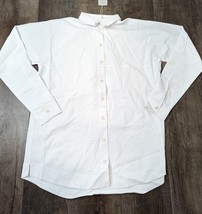 Cos NWT Men&#39;s S White Button Up Long Sleeve Dress Shirt BV - £30.37 GBP