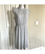 Adrianna Papell Midi Retro Flutter Sleeve Dress Polka Dot Feminine Class... - $32.35 CAD