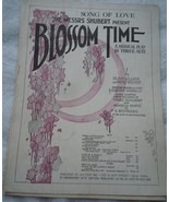 Blossom Time by A.M.Willner &amp; Heinz Reichert Sheet Music 1921 - $4.10 CAD