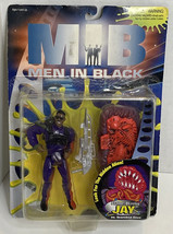MEN IN BLACK FLAME-BLASTIN&#39; JAY ACTION FIGURE MINT in Package 1997 GALOOB - $12.65