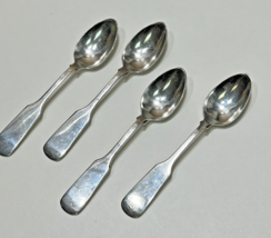 Old English Tipt by Gorham Four Demitasse Sterling Silver Spoons - £77.07 GBP