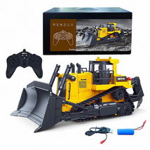 1:16 11 Channels Remote Control Bulldozer Huina 1554 Heavy Duty Bulldoze... - £61.67 GBP