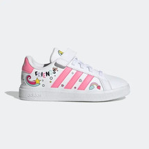 Adidas X Disney GY6629 Grand Court Minnie Elastic Laces Top Strap Shoes ( 6 ) - £71.19 GBP