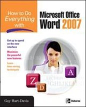 How to Do Everything with Microsoft Office Word 2007 (How to Do Everything) by G - £10.49 GBP