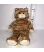 Build a Bear Orange Tabby Striped Kitten Cat Plush Kitty 18” Long BABW V... - £13.54 GBP