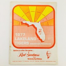 1977 MLB Baseball Lakeland Flying Souvenir Program - £11.10 GBP
