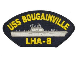 USS Bougainville LHA-8 Ship Patch - Great Color - Veteran Owned Business - $13.28