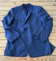 Calvin Klein Men’s Button up Suit Jacket Size 42 Blue S2 - £21.20 GBP