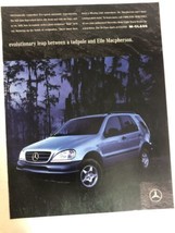 1997 Mercedes Elle MacPherson Vintage Print Ad Advertisement pa30 - $8.90