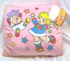 Vintage Style SOFT RAINBOW BRITE 14&quot; PINK SQUISHY PILLOW Plush NEW Sprite - $19.80
