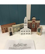 Lot of 6 vintage 90’s Cat’s Meow Village pieces first Baptist church Acw... - $1,149.79 MXN