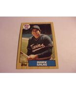 &#39;87 TOPPS MARK SALAS NICE CENTERED SHARP CORNERS #87 nrmt-mt or bet - €34,33 EUR