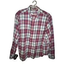 Lucky Brand Classic Fit Plaid Flannel Button Down Shirt Men’s Size XXL R... - $8.86
