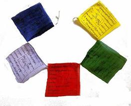 Tiny Fair Trade Tibetan Buddhist Cotton Prayer Flags N53 - £10.33 GBP