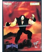 WWF Undertaker (1999) ToyFare 10&quot; x 13&quot; promo poster for the action figure - £11.66 GBP
