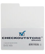 CheckOutStore White Plastic Record Dividers 7 1/2 x 8 for 7" Vinyl 45 RPM - €12,11 EUR+ CheckOutStore White Plastic Record Dividers 7 1/2 x 8 for 7" Vinyl 45 RPM - €12,11 EUR+