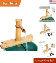 Matte Finish Zen Garden Water Fountain Kit - Adjustable Spout, Submersib... - $49.89
