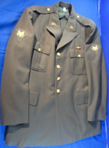 Usgi Serge Dress Green 44 United States Army Uniform Man&#39;s Jacket Coat 46L - £31.99 GBP