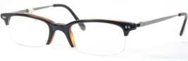 Vintage ZEA Optik XX2 C-31 Nero/Marrone Raro Occhiali da Sole 47-22-139 Italy - £73.34 GBP