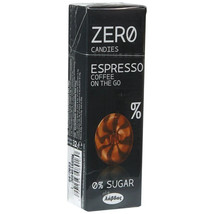 ZERO ESPRESSO COFFEE CANDIES - COFFEE ON THE GO X4 - 32g NO ADDED SUGAR - £14.22 GBP