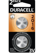Duracell 2016 Batteries Lithium Coin Button - 2 Pack - Specialty Battery - $13.64 CAD
