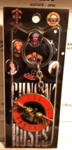 Guns N Roses Pendant Rock Metal Keychain - £16.28 GBP