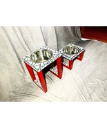 Medium / Small Dog Raised Food Stand - Raised Pet Feeder - Standalone - ... - $100.00