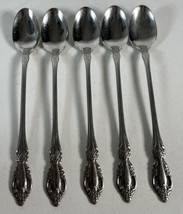 Oneida RAPHAEL Iced Tea Spoon Lot 5 Spoons Stainless 7.5” Replacements - $15.83